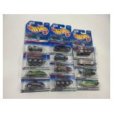 LOT OF 12 HOT WHEELS CARS IN ORIGINAL PACKAGE