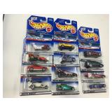 LOT OF 12 HOT WHEELS CARS IN ORIGINAL PACKAGE