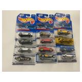 LOT OF 12 HOT WHEELS CARS IN ORIGINAL PACKAGE