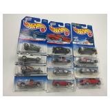 LOT OF 12 HOT WHEELS CARS IN ORIGINAL PACKAGE