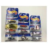 LOT OF 11 HOT WHEELS CARS IN ORIGINAL PACKAGE