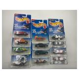 LOT OF 12 HOT WHEELS CARS IN ORIGINAL PACKAGE