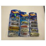 LOT OF 12 HOT WHEELS CARS IN ORIGINAL PACKAGE