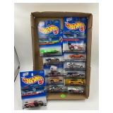 LOT OF 12 HOT WHEELS CARS IN ORIGINAL PACKAGE