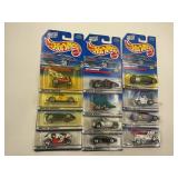LOT OF 12 HOT WHEELS CARS IN ORIGINAL PACKAGE