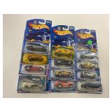 LOT OF 12 HOT WHEELS CARS IN ORIGINAL PACKAGE