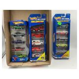 (3)  5 CAR HOT WHEELS GIFT PACKS