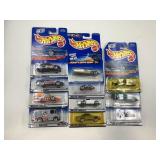 LOT OF 11 HOT WHEELS CARS IN ORIGINAL PACKAGE