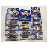 LOT OF 12 HOT WHEELS CARS IN ORIGINAL PACKAGE