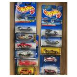 LOT OF 12 HOT WHEELS CARS IN ORIGINAL PACKAGE