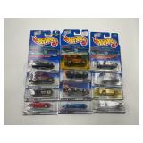 LOT OF 12 HOT WHEELS CARS IN ORIGINAL PACKAGE