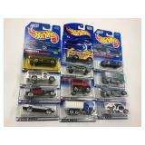 LOT OF 12 HOT WHEELS CARS IN ORIGINAL PACKAGE