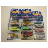 LOT OF 12 HOT WHEELS CARS IN ORIGINAL PACKAGE