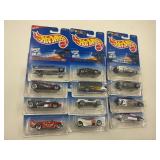 LOT OF 12 HOT WHEELS CARS IN ORIGINAL PACKAGE