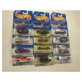LOT OF 12 HOT WHEELS CARS IN ORIGINAL PACKAGE