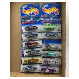 LOT OF 12 HOT WHEELS CARS IN ORIGINAL PACKAGE