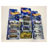 LOT OF 12 HOT WHEELS CARS IN ORIGINAL PACKAGE