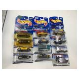 LOT OF 12 HOT WHEELS CARS IN ORIGINAL PACKAGE