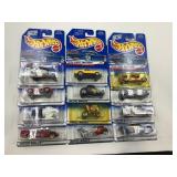 LOT OF 12 HOT WHEELS CARS IN ORIGINAL PACKAGE