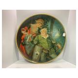 FALSTAFF 1900 REPRODUCTION ROUND METAL 24" SIGN