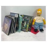 SIMPSON, STAR WARS, FAMILY GUY AND OTHER DVDS WITH