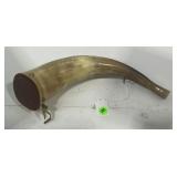 HANDMADE POWDER HORN - 13" LONG