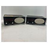 LOT OF 2 ELECTRA BEARCAT III 8 CHANNEL SCANNERS -