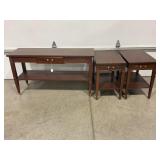 MERSMAN 3 PC. SOFA & END TABLE SET - 25-2 & 25-9