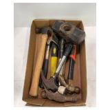 LARGE LOT OF ASSORTED HAMMERS