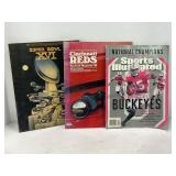 SUPER BOWL XV1 PROGRAM, CINCINNATI REDS 1982