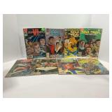LOT OF 8 VINTAGE STAR TREK DC COMICS - NO.1