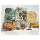 FLAT OF ADVERTISING ITEMS - CANCO BEER OPENER,