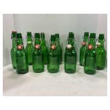 LOT OF 12 GROLSCH BEER BOTTLES