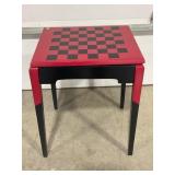 OUTDOOR PATIO GAME TABLE WITH ROTATING TOP -21" X