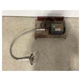 ELECTRIC MOTOR WITH FLEXIBLE SHAFT DRIVE GRINDER