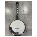 MAGNUM 5 STRING BANJO WITH MOTHER OF PEARL INLAY