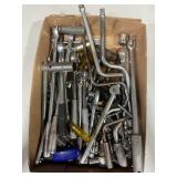 LARGE LOT OF RATCHETS, BREAKER BARS, SOCKETS AND