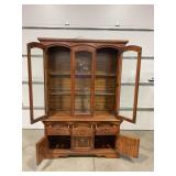 BROYHILL 2 PC. CHINA CABINET - 77" X 18" X 53"