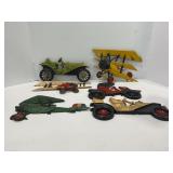 HOMCO & MIDWEST ALUMINUM CAR & PLANE WALL DECOR