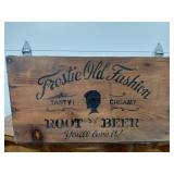 FROSTY OLD FASHION ROOTBEER WOOD BOX