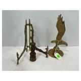 BRASS EAGLE "THE LORD IS MY STRENGTH", BRASS BOOK