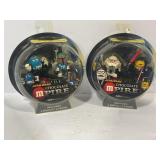 LOT OF TWO STAR WARS M&M CHOCOLATE MPIRE SPECIAL