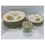 FLORAL EXPRESSIONS HEARTSIDE STONEWARE SUMMERTIME