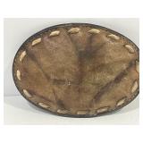 TONY LAMA LEATHER BELT BUCKLE