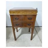 VERY NICE SEWING STORAGE CABINET - 15.5" X 12" X