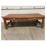 ANTIQUE 1/4 SAWN TIGER OAK FARMHOUSE OR LIBRARY