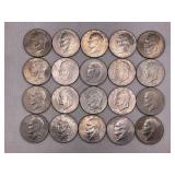 LOT OF (20) 1976-D EISENHOWER DOLLARS