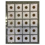 LOT OF (20) 1918-S LINCOLN CENTS
