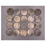 LOT OF (20) 1976 EISENHOWER DOLLARS
