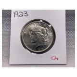 1923 PEACE DOLLAR